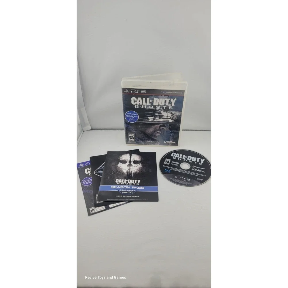 Call of Duty Ghosts (Sony PlayStation 3, PS3, 2013) Game and Case Tested Working
